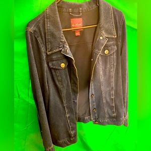 GLORIA VANDERBILT Denim Jacket L